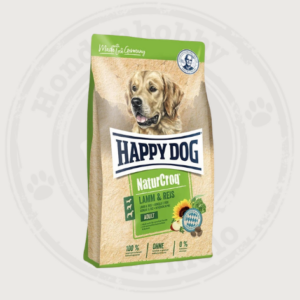 HAPPY DOG NATURCROQ LAM & RIJST 15 KG