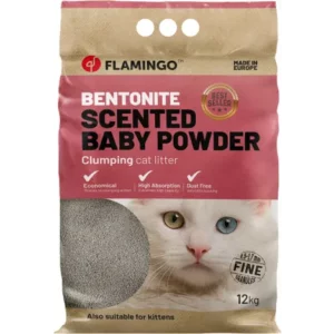 Flamingo Kattenbakvulling - babypoeder 12kg