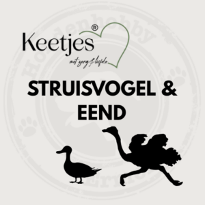 KEETJES STRUISVOGEL & EEND