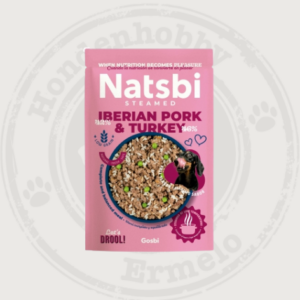NATSBI GESTOOMDE MAALTIJD IBERISCH VARKEN & KALKOEN