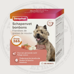 BEAPHAR SCHAPENVET BONBONS ZALM MINI 245GR