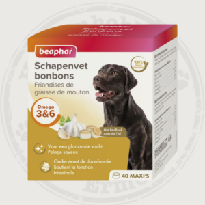 BEAPHAR SCHAPENVET BONBONS KNOFLOOK MAXI 245GR